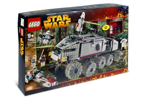 LEGO set of STAR WARS Clone Turbo Tank